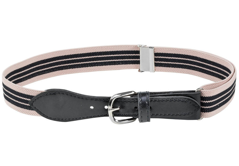 Buyless Fashion Kids and Toddler Adjustable Elastic Stretch Belt with Leather Closure