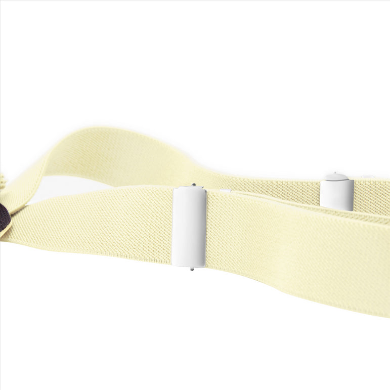 Buyless Fashion Adjustable Suspenders for Kids Toddlers Baby Elastic Solid Color 1 Inch - Y Back Design