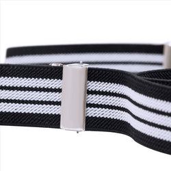 Buyless Fashion Adjustable Suspenders for Kids Toddlers Baby Elastic Solid Color 1 Inch - Y Back Design