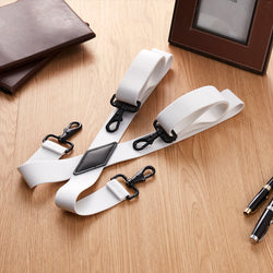 "Buyless Fashion Suspenders for Men - 48"" Adjustable Straps 1 1/4"" - X Back with Black Hooks"