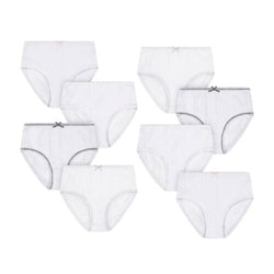 Buyless Fashion Little Girl Toddler Panties Assorted Prints Soft Cotton Big Kids Underwear 8 Pack