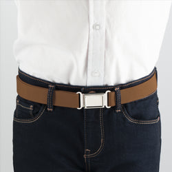 Buyless Fashion Kids Boys Toddler Adjustable Elastic Belt With Magnetic Buckle - 4 Pack