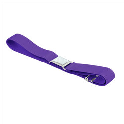 Buyless Fashion Kids Toddlers Baby Adjustable Elastic  Stretch Belt with Silver  Buckle