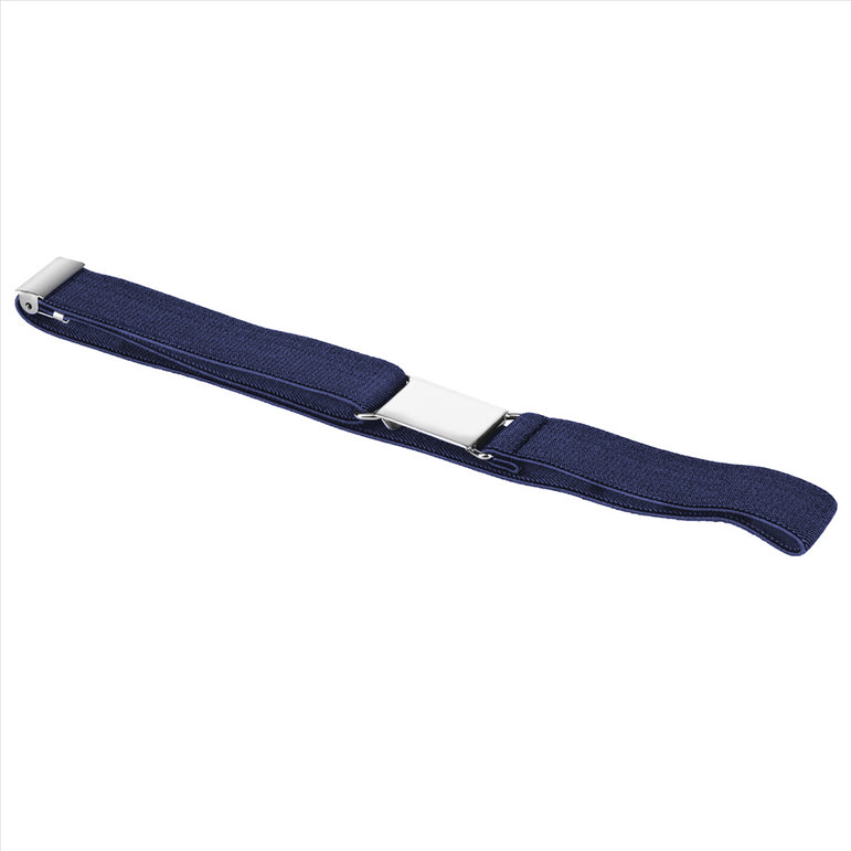 Buyless Fashion Kids Toddlers Baby Adjustable Elastic  Stretch Belt with Silver  Buckle