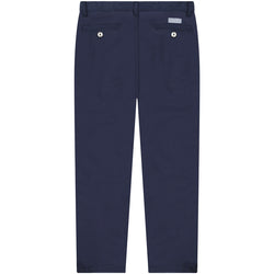 Buyless Fashion Boys Husky Straight Fit Cotton-Poly American Classic Long Pants