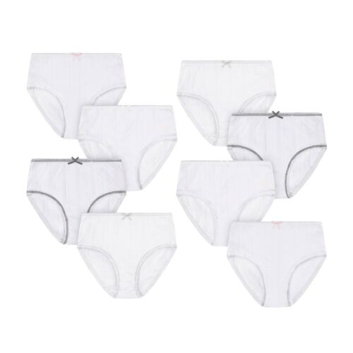 Buyless Fashion Little Girl Toddler Panties Assorted Prints Soft Cotton Big Kids Underwear 8 Pack