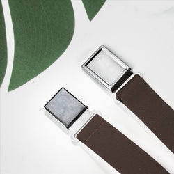 Buyless Fashion Kids Boys Toddler Adjustable Elastic Belt With Magnetic Buckle - 4 Pack