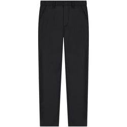 Buyless Fashion Boys Slim Fit Formal Flat Front Polyester Classic Long Pants