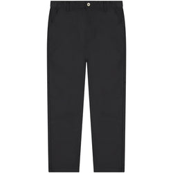 Buyless Fashion Boys Husky Straight Fit Cotton-Poly American Classic Long Pants