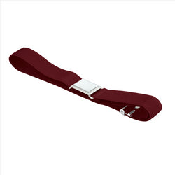 Buyless Fashion Kids Toddlers Baby Adjustable Elastic  Stretch Belt with Silver  Buckle