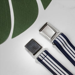 Buyless Fashion Kids Boys Toddler Adjustable Elastic Belt With Magnetic Buckle - 4 Pack