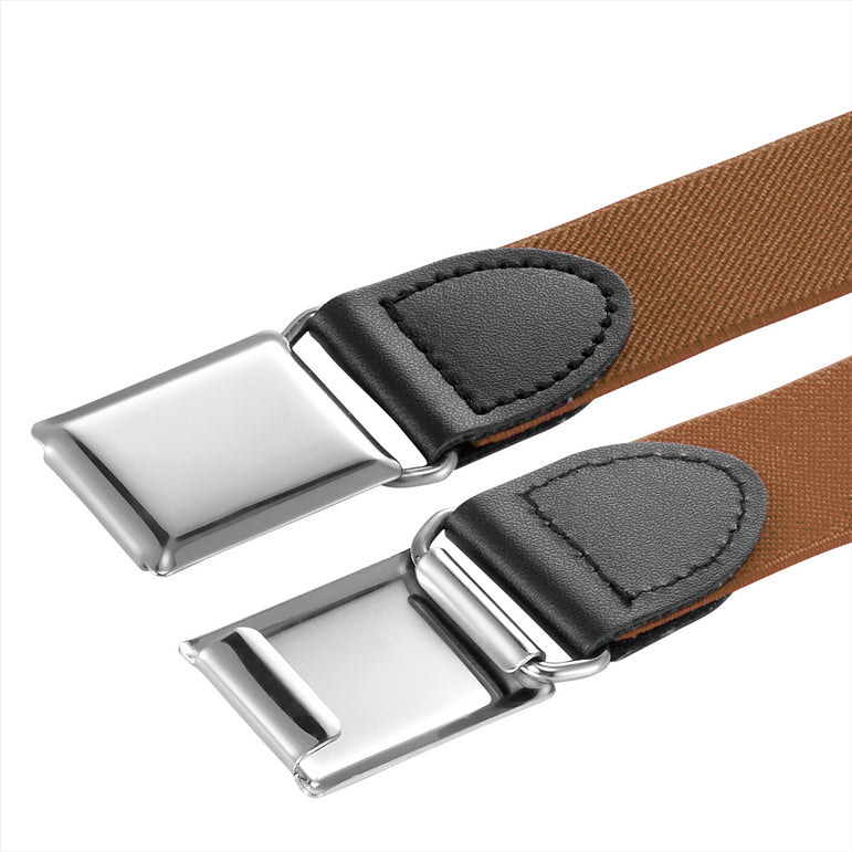 Buyless Fashion Kids Boys Toddler No Buckle Adjustable Elastic Dress Stretch Belt