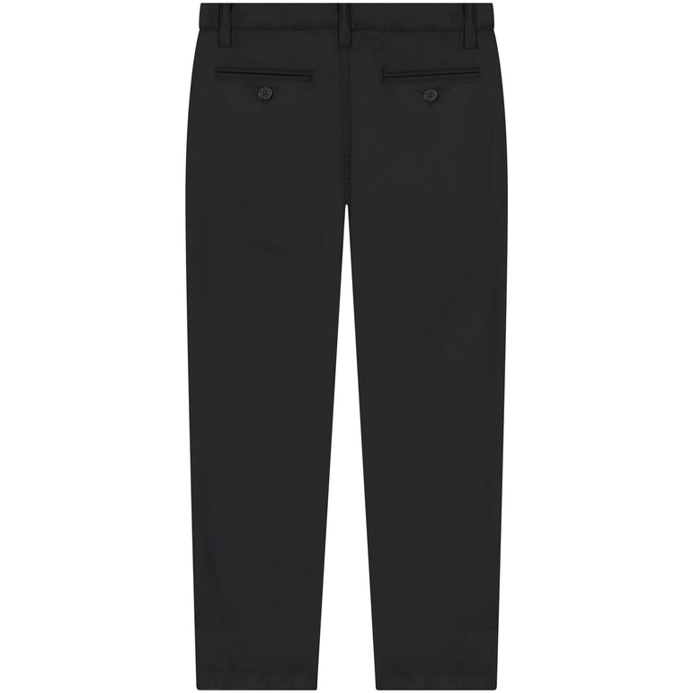 Buyless Fashion Boys Regular Fit Formal Flat Front Polyester Classic Long Pants