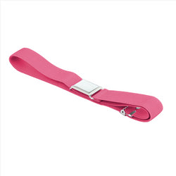 Buyless Fashion Kids Toddlers Baby Adjustable Elastic  Stretch Belt with Silver  Buckle