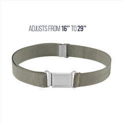 Buyless Fashion Kids Boys Toddler Adjustable Elastic Belt With Magnetic Buckle - 4 Pack