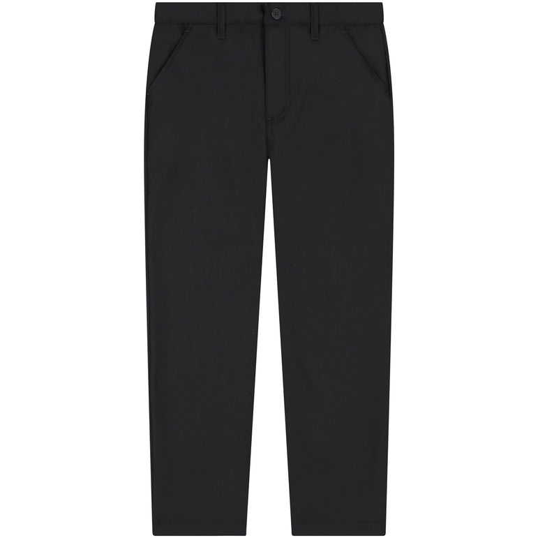 Buyless Fashion Boys Regular Fit Formal Flat Front Polyester Classic Long Pants