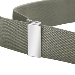 Buyless Fashion Kids Toddlers Baby Adjustable Elastic  Stretch Belt with Silver  Buckle