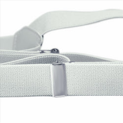Buyless Fashion Adjustable Suspenders for Kids Toddlers Baby Elastic Solid Color 1 Inch - Y Back Design