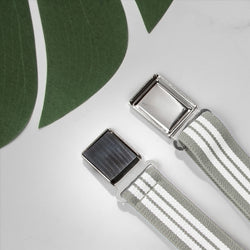 Buyless Fashion Kids Boys Toddler Adjustable Elastic Belt With Magnetic Buckle - 4 Pack