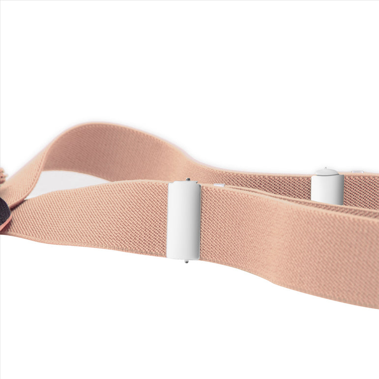 Buyless Fashion Adjustable Suspenders for Kids Toddlers Baby Elastic Solid Color 1 Inch - Y Back Design