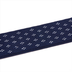 "Buyless Fashion Suspenders for Men - 48"" Adjustable Straps 1 1/4"" - X Back with Black Hooks"