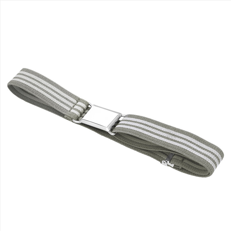 Buyless Fashion Kids Toddlers Baby Adjustable Elastic  Stretch Belt with Silver  Buckle