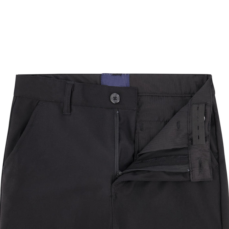 Buyless Fashion Boys Slim Fit Formal Flat Front Polyester Classic Long Pants