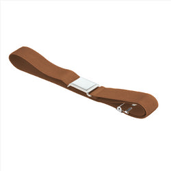 Buyless Fashion Kids Toddlers Baby Adjustable Elastic  Stretch Belt with Silver  Buckle