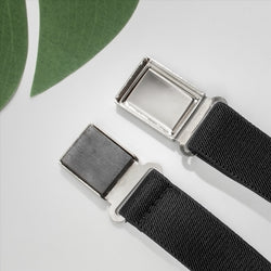 Buyless Fashion Kids Boys Toddler Adjustable Elastic Belt With Magnetic Buckle - 4 Pack