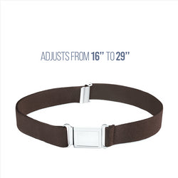 Buyless Fashion Kids Boys Toddler Adjustable Elastic Belt With Magnetic Buckle - 4 Pack