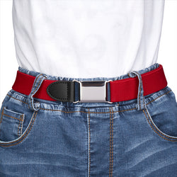 Buyless Fashion Kids Boys Toddler No Buckle Adjustable Elastic Dress Stretch Belt