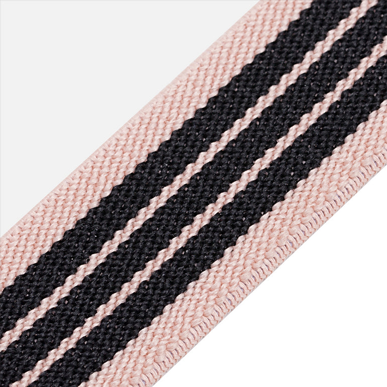 Buyless Fashion Kids Toddlers Baby Adjustable Elastic  Stretch Belt with Silver  Buckle