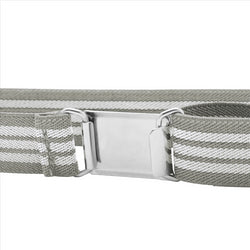Buyless Fashion Kids Toddlers Baby Adjustable Elastic  Stretch Belt with Silver  Buckle