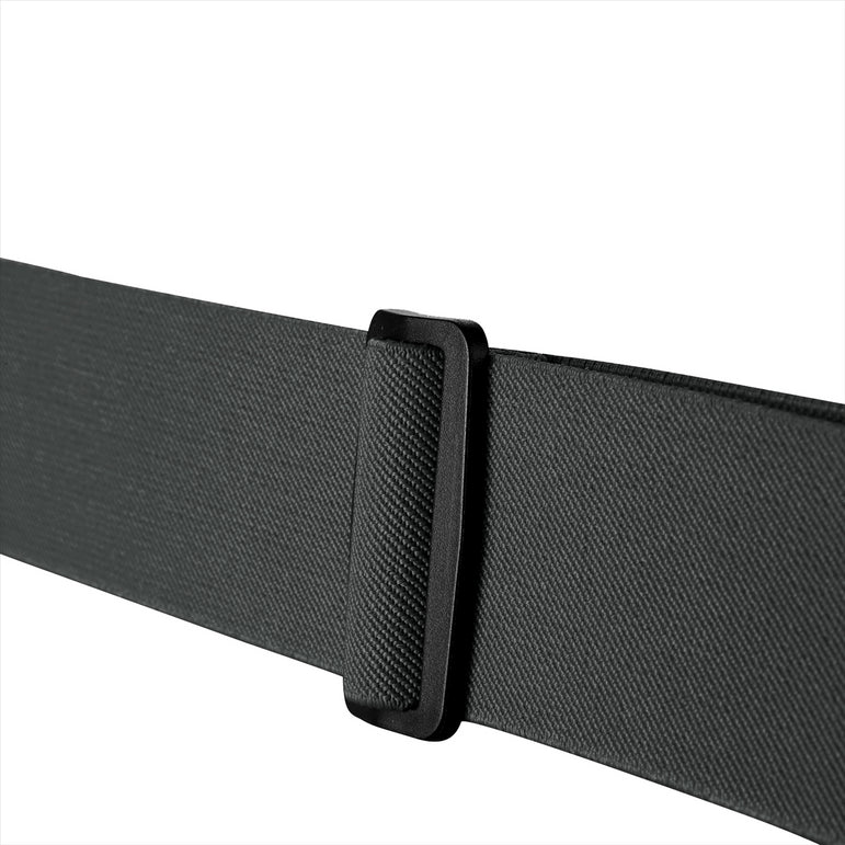 "Buyless Fashion Mens Suspenders - 48"" Elastic Adjustable Heavy Duty 2"" Wide - X Back With Black Hooks"