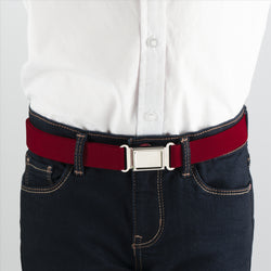 Buyless Fashion Kids Boys Toddler Adjustable Elastic Belt With Magnetic Buckle - 4 Pack