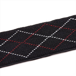 "Buyless Fashion Suspenders for Men - 48"" Adjustable Straps 1 1/4"" - X Back with Black Hooks"