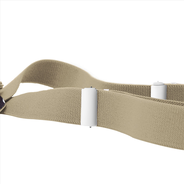 Buyless Fashion Adjustable Suspenders for Kids Toddlers Baby Elastic Solid Color 1 Inch - Y Back Design