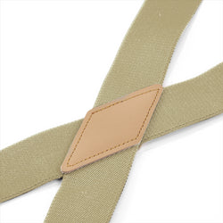 "Buyless Fashion Suspenders for Men - 48"" Adjustable Straps 1 1/4"" - X Back With Black Clips"