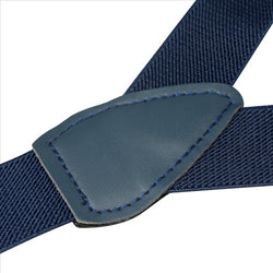 Buyless Fashion Adjustable Suspenders for Kids Toddlers Baby Elastic Solid Color 1 Inch - Y Back Design