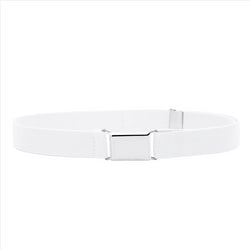 Buyless Fashion Kids Toddlers Baby Adjustable Elastic  Stretch Belt with Silver  Buckle