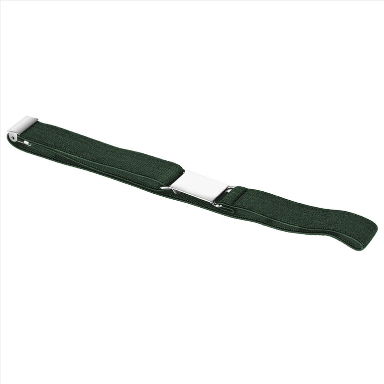 Buyless Fashion Kids Toddlers Baby Adjustable Elastic  Stretch Belt with Silver  Buckle