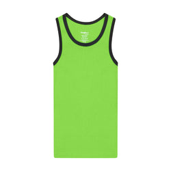 Buyless Fashion Boys Scoop Neck Tagless Undershirts Soft Cotton Tank Top (10 Pack)