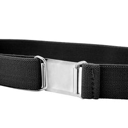 Buyless Fashion Kids Toddlers Baby Adjustable Elastic  Stretch Belt with Silver  Buckle