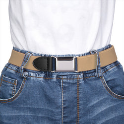 Buyless Fashion Kids Boys Toddler No Buckle Adjustable Elastic Dress Stretch Belt