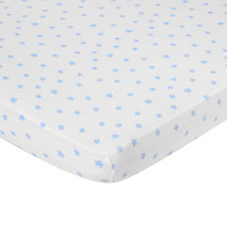 Buyless Fashion Fitted Sheets For Crib Cradle Portable In 100% Cotton Baby Girl Boy