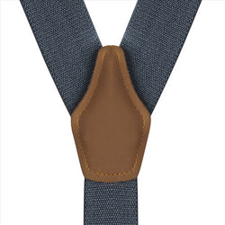 Buyless Fashion Suspenders For Men - 48" Adjustable Straps 1 1/4" - Y Back With Clips And Buttons