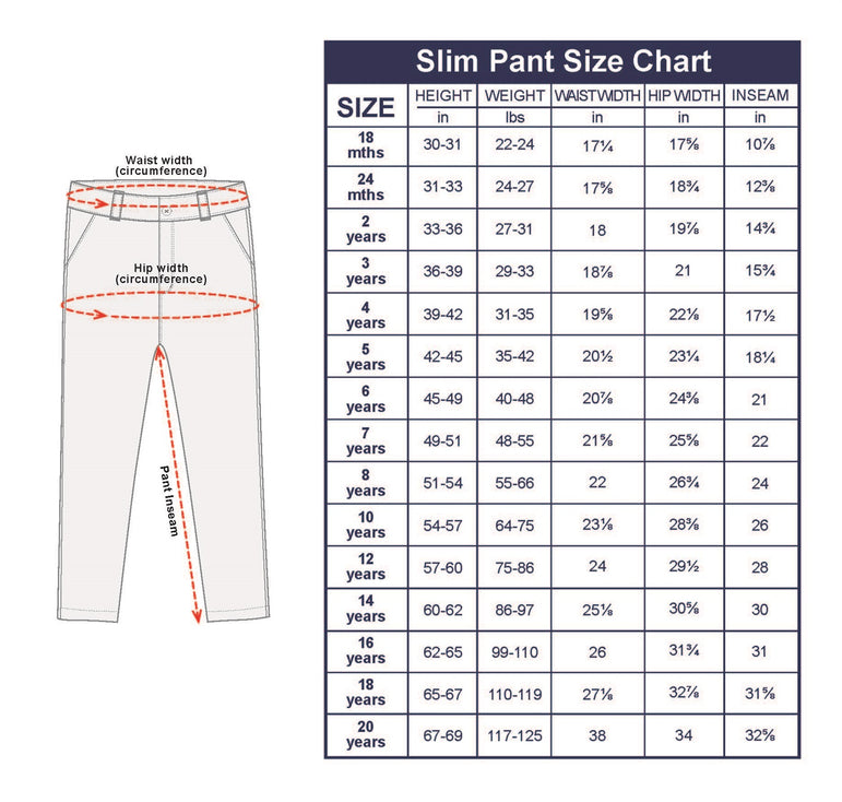 Buyless Fashion Boys Pants Flat Front Cotton Slim Fit Casual Straight Cut