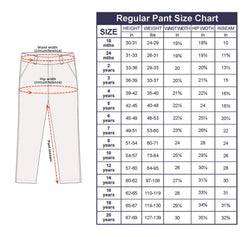 Buyless Fashion Boys Pants Flat Front Straight Cut Wide Corduroy Pattern