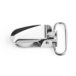 "Buyless Fashion 1” Heavy Duty Metal Clips for Suspenders, Pacifiers, Bib Clips, Toy Holder Or Mitten Clips - 8-50 Clips"