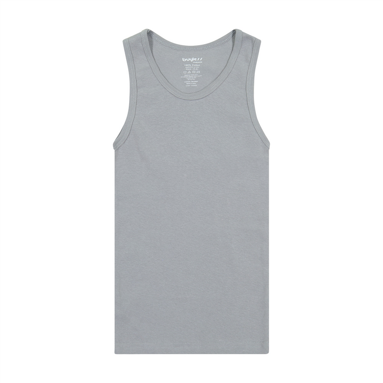 Buyless Fashion Canottiere Bimbo in Cotone Morbido Strisce - (Confezione da 6) - 3-4 Buyless Fashion Canottiere Bimbo in Cotone Morbido Strisce - (Confezione da 6) - 3-4
